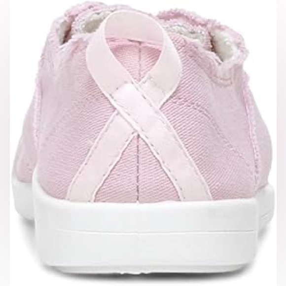 NEW VIONIC BEACH PISMO BLACK CANVAS SUPPORTIVE SNEAKERS CAMEO PINK 8 38.5 EU - Picture 3 of 8